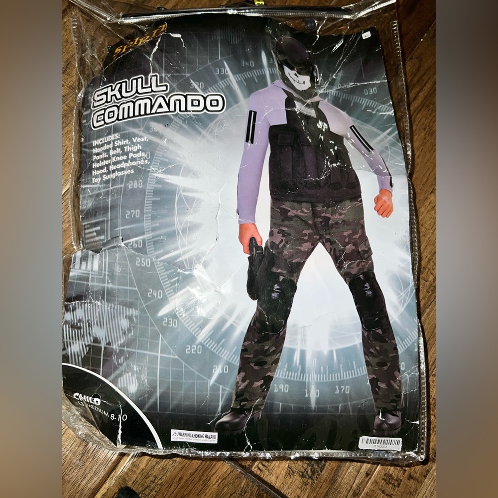 Skull commando costume